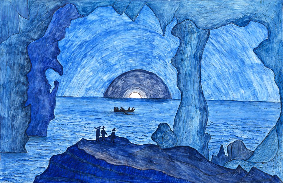 Lawrence W. Ladd - The Blue Grotto - Smithsonian American Art Museum