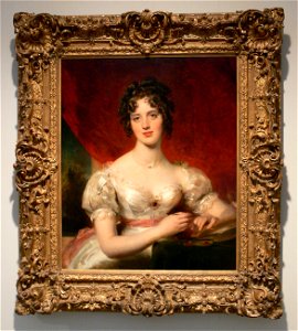 Lawrence Portrait of Mary Anne Bloxam 2 Kimbell