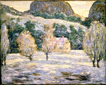 Ernest Lawson - Winter (c.1920)