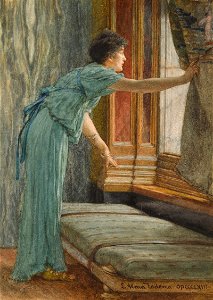 Lawrence Alma-Tadema Expectation