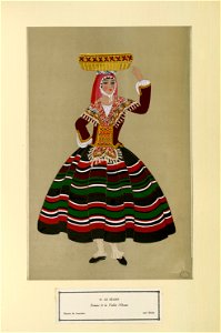 Le Béarn - Femme de la Vallée d'Ossau - XIXe siècle (n° 40) - Fonds Ancely - B315556101 A GARDILANNE 007