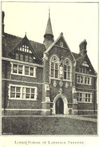 Lawrence Sheriff school old photo