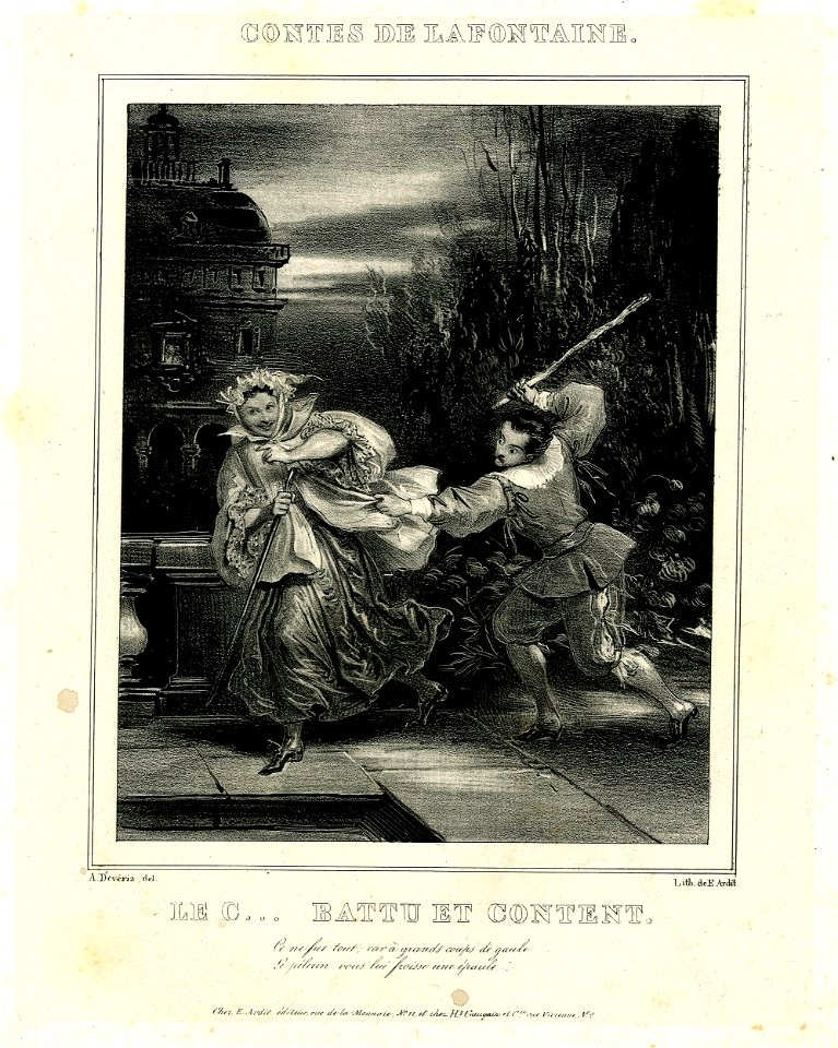 Le C... Battu et Content (BM 1900,1231.4294)