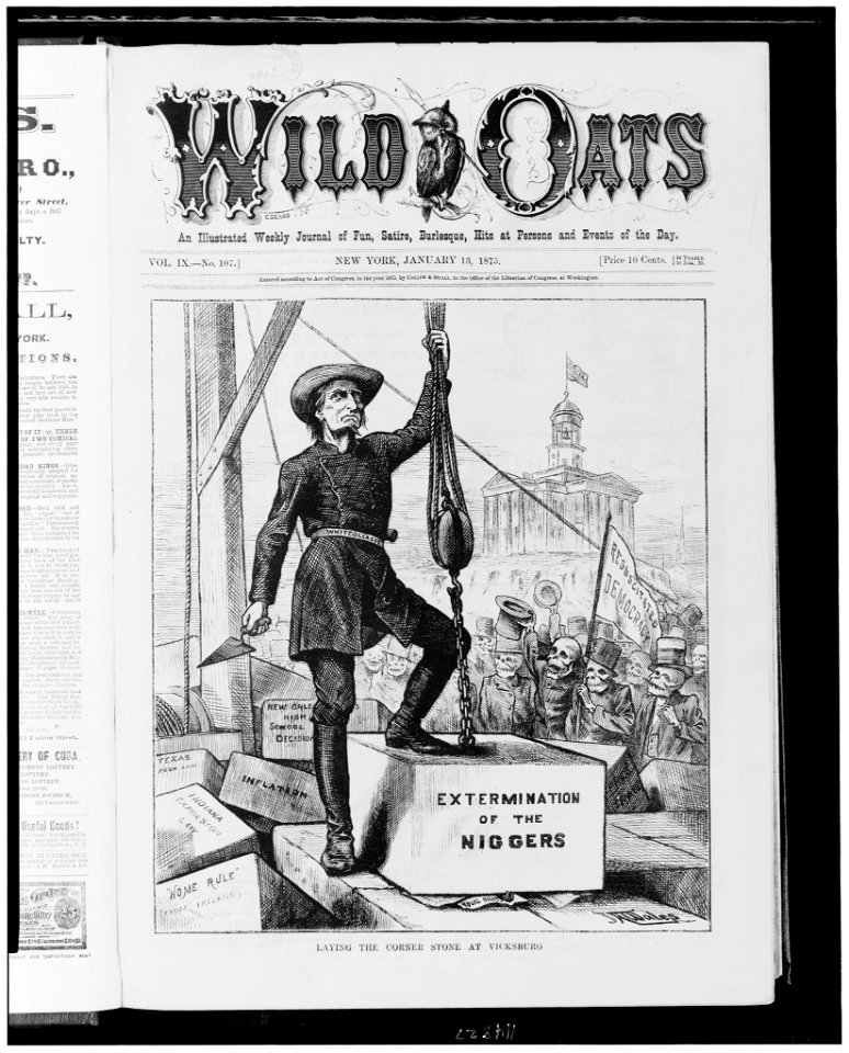 Laying the corner stone at Vicksburg - J.A. Wales. LCCN95512278