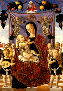 Lazzaro Bastiani - Madonna of Humility - WGA01492
