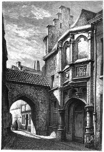 Le Steen à Anvers en 1880