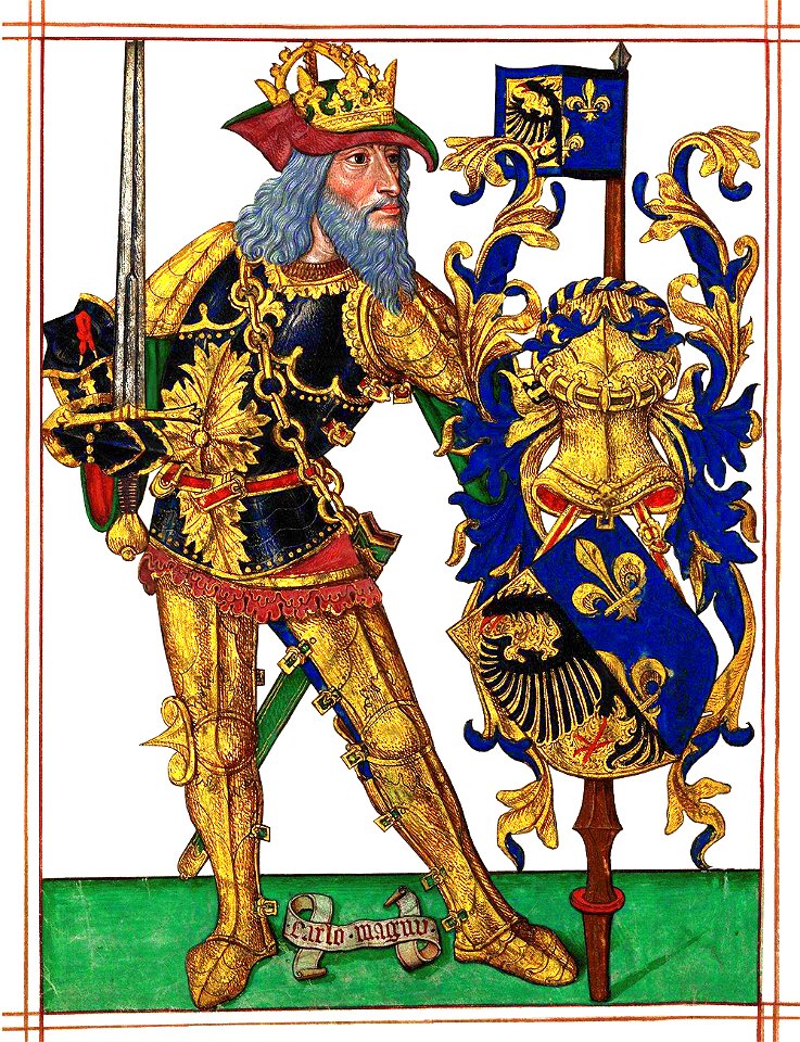 LDAM (f. 004v) Carlos Magno, Imperador