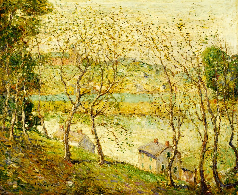 Ernest Lawson - Springtime, Harlem River