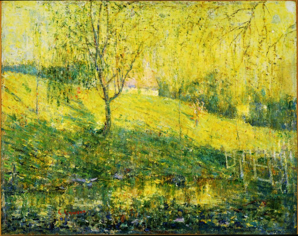 Ernest Lawson - Spring - Google Art Project