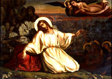 Le Christ au jardin des Oliviers - Louis Janmot (1981-29)