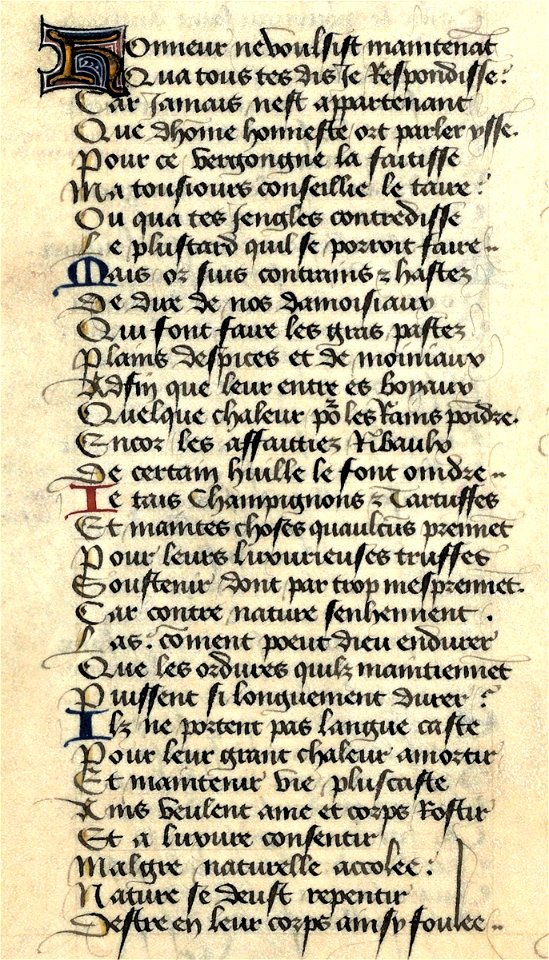 Le Champion des dames, 1440