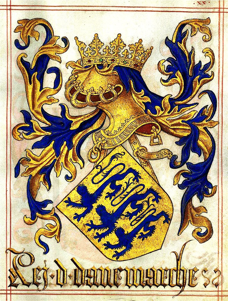 LDAM (f. 020) Rei de Dinamarca