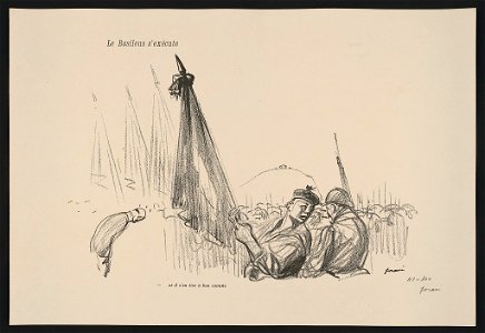 Le Basileus s'exécute. et il s'en tire à bon compte LCCN2015648232