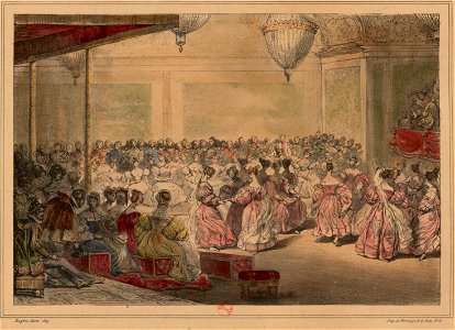 Le Bal - (Ball of Mary Stuart, 1829)