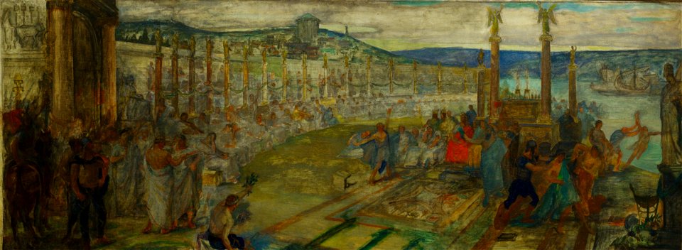 Le concours d'éloquence sous Caligula à Lyon - MBALyon 2019