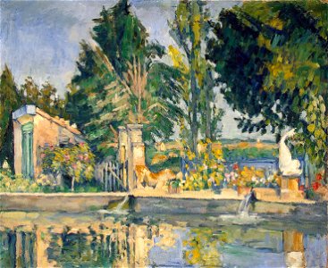 Le Bassin du Jas de Bouffan, par Paul Cézanne