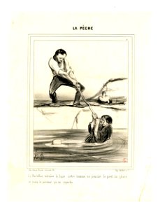 Le barbillon entraine la ligne... (The small fish pulls the line...) (BM 1918,0511.79)