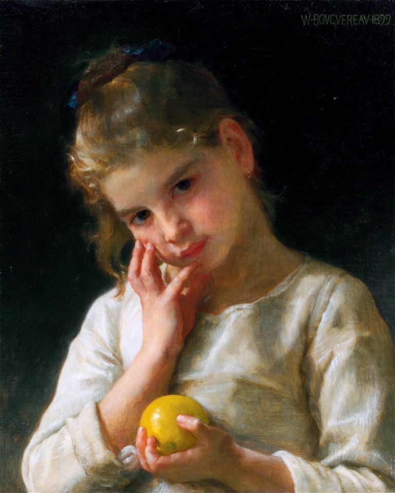 Le citron, by William-Adolphe Bouguereau
