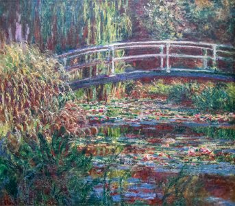 Le Bassin aux nymphéas, harmonie rose - Claude Monet