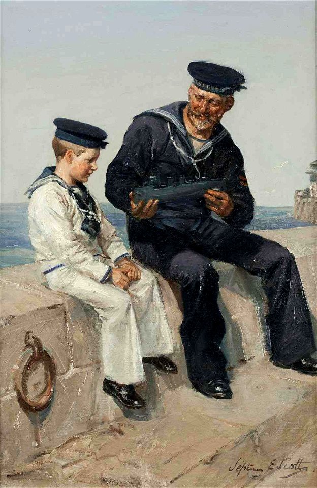 Le bateau jouet