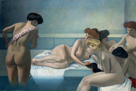 Le Bain turc - Félix Edouard Vallotton