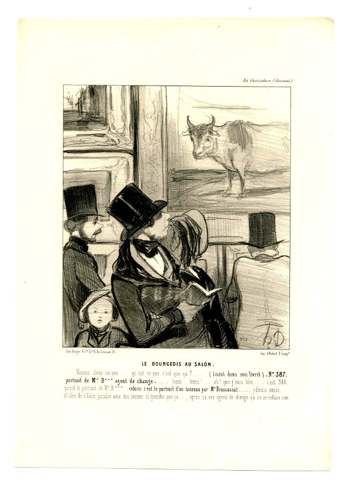 Le bourgeois au Salon (BM 1918,0511.97)
