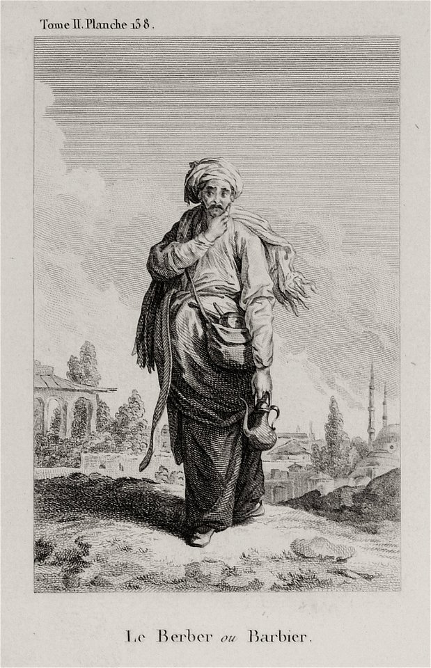Le Berber ou Barbier - Choiseul-gouffier Gabriel Florent Auguste De - 1822