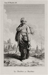Le Berber ou Barbier - Choiseul-gouffier Gabriel Florent Auguste De - 1822