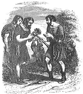 Le bucheron et Mercure