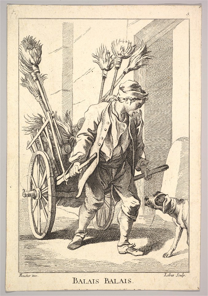 Le Cris de Paris, Balais Balais