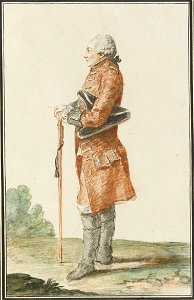 Le baron de Bréget, capitaine au régiment de Caraman