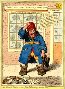 Le Bonnet-Rouge;-or-John Bull evading the hat tax. (BM 1868,0808.6617)