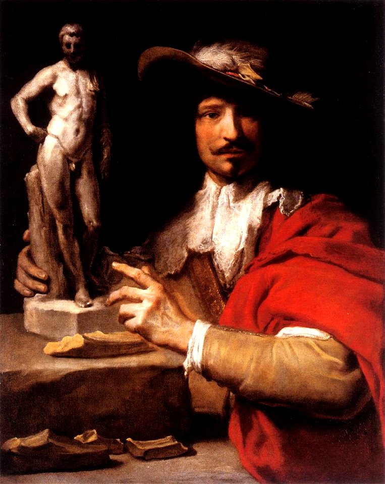 Charles Le Brun - Portrait of the Sculptor Nicolas Le Brun - WGA12543