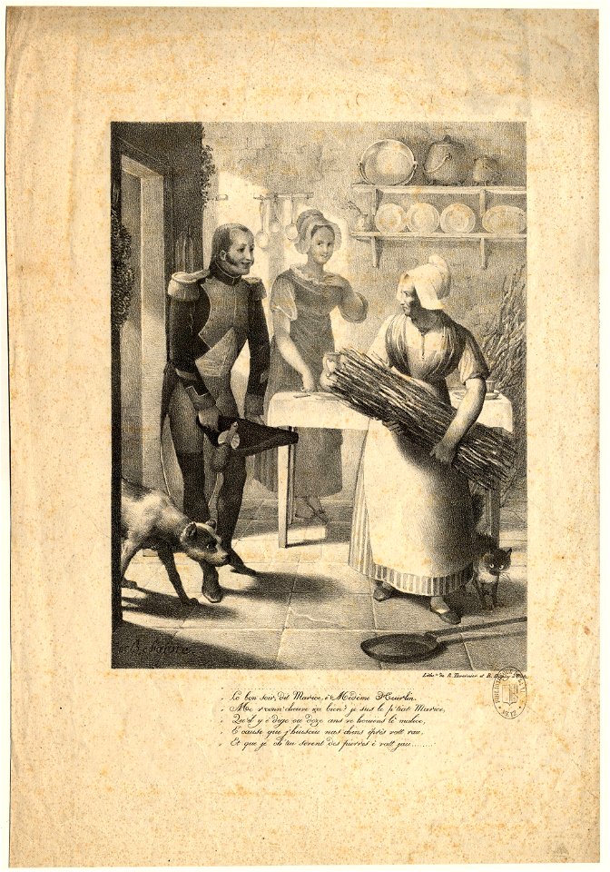 Le Bonsoir dit Maurice à madame Heurlin FIE IPO 048