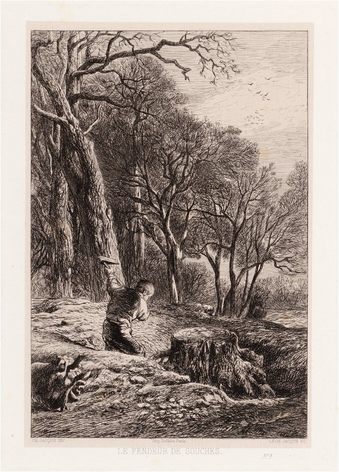 Le fendeur de souches, objectnr A 14995