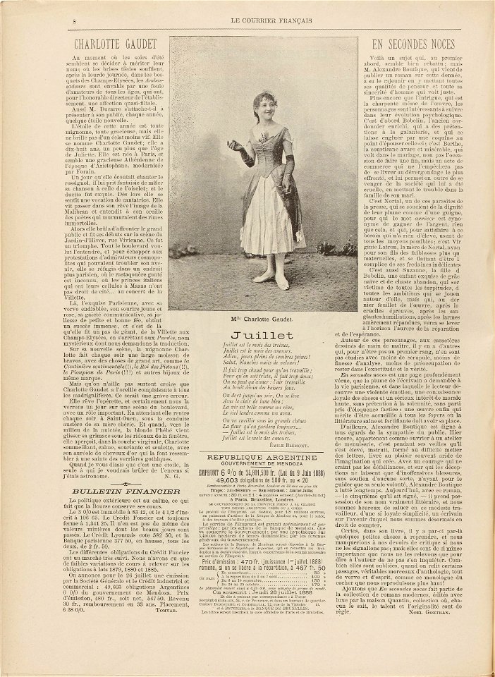 Le Courrier Français (1888-07-22)