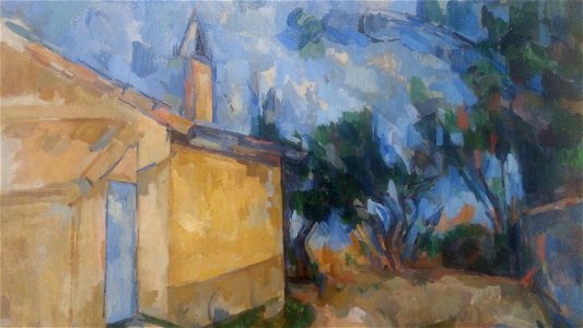 Le Cabanon de Jourdan, par Paul Cézanne