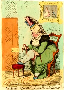 Le derniere ressource;-or- Van Buchells garters. (BM 1851,0901.545)