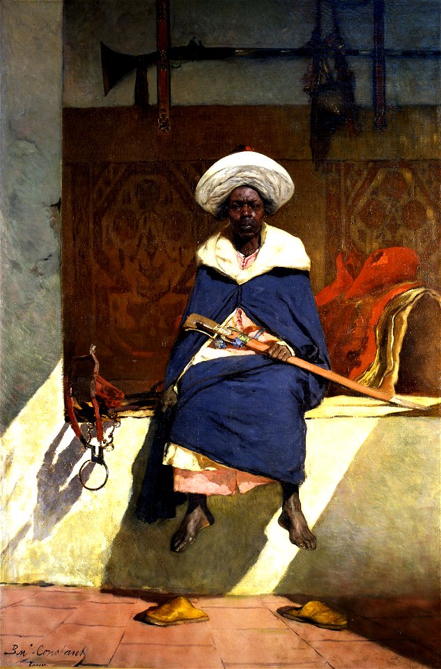 Le Caid marocain Tahamy, 1883