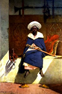 Le Caid marocain Tahamy, 1883
