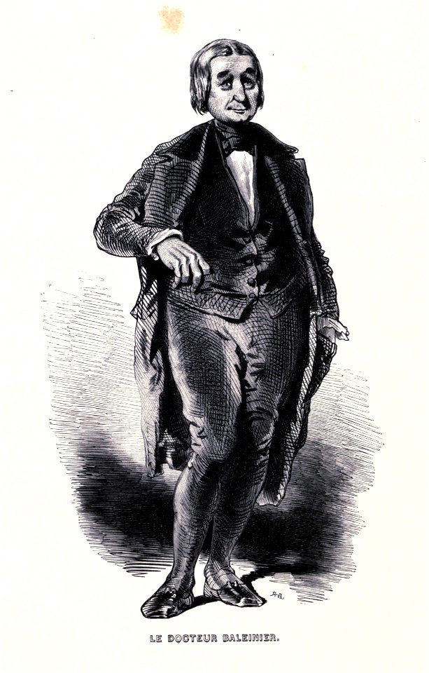 Le Docteur Baleinier Gavarni