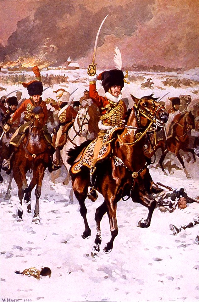 Le général Dahlmann à Eylau, le 8 février 1807