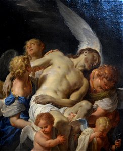 Le Christ mort porté par des anges - Francesco Trevisani - Q18573797