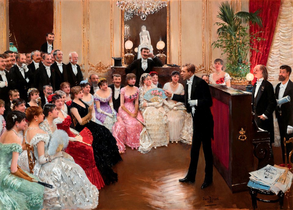 Le Monologue, by Jean Béraud