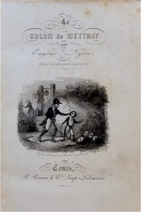 Le Colon de Mettray page de titre 1845