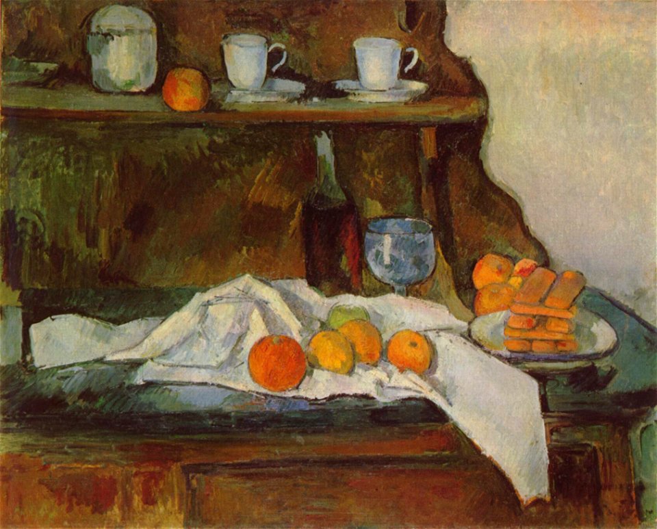 Le Buffet, par Paul Cézanne
