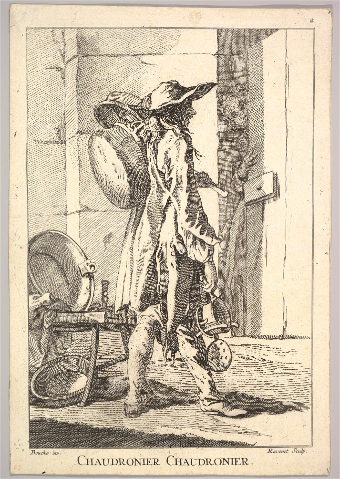 Le Cris de Paris, Chaudronier Chaudronier