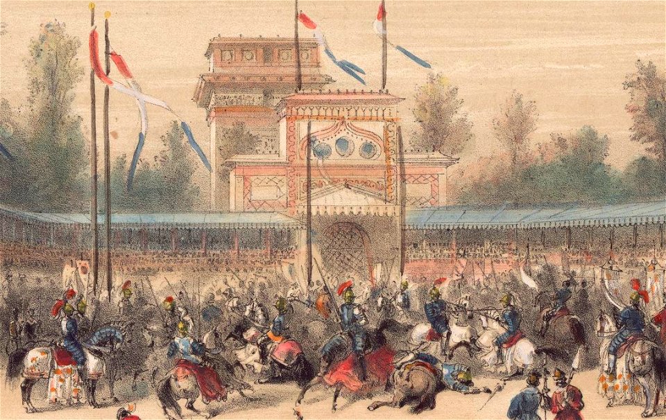 Le Camp du drap d'or - Avant 1856 - Paris - Hippodrome de la place de l'Etoile