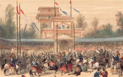 Le Camp du drap d'or - Avant 1856 - Paris - Hippodrome de la place de l'Etoile