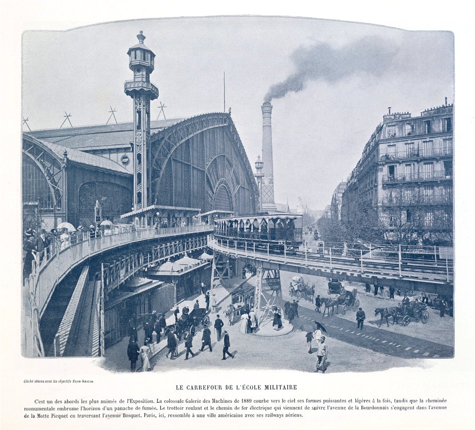 Le carrefour de l'école militaire